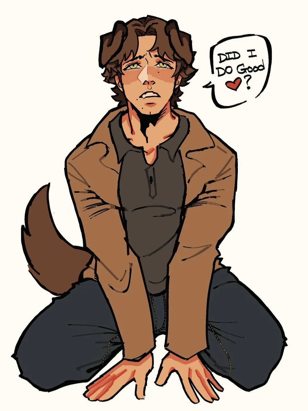Puppy Sam Winchester thumbnail