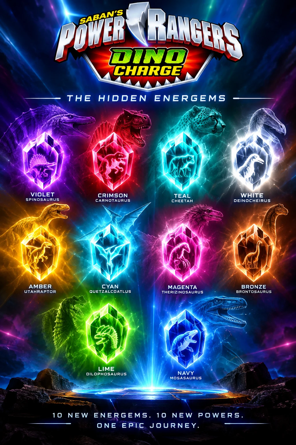 🦖 POWER RANGERS DINO CHARGE: THE HIDDEN ENERGEMS thumbnail