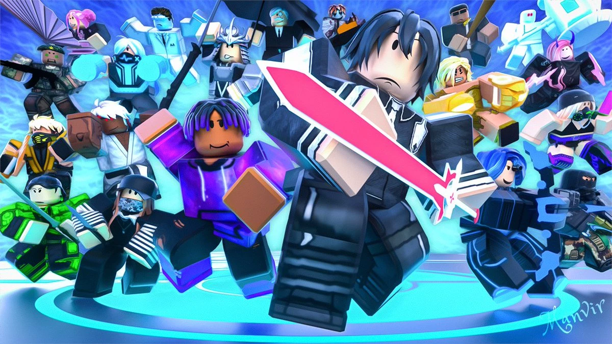 based on the Roblox Encounters Fight game thumbnail