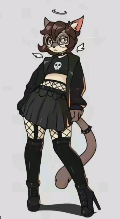Miko (goth femboy) thumbnail