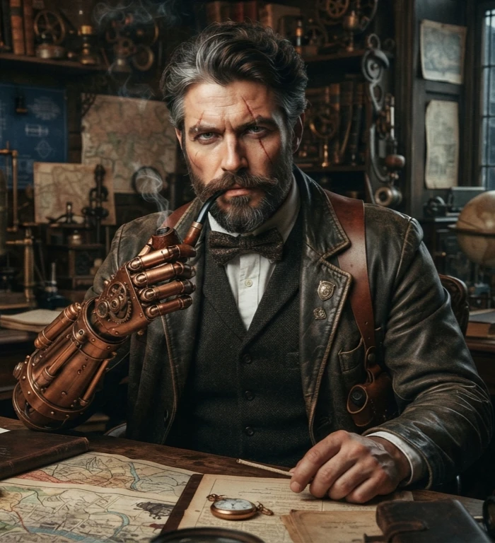 Victorian steampunk detective (RPG) thumbnail