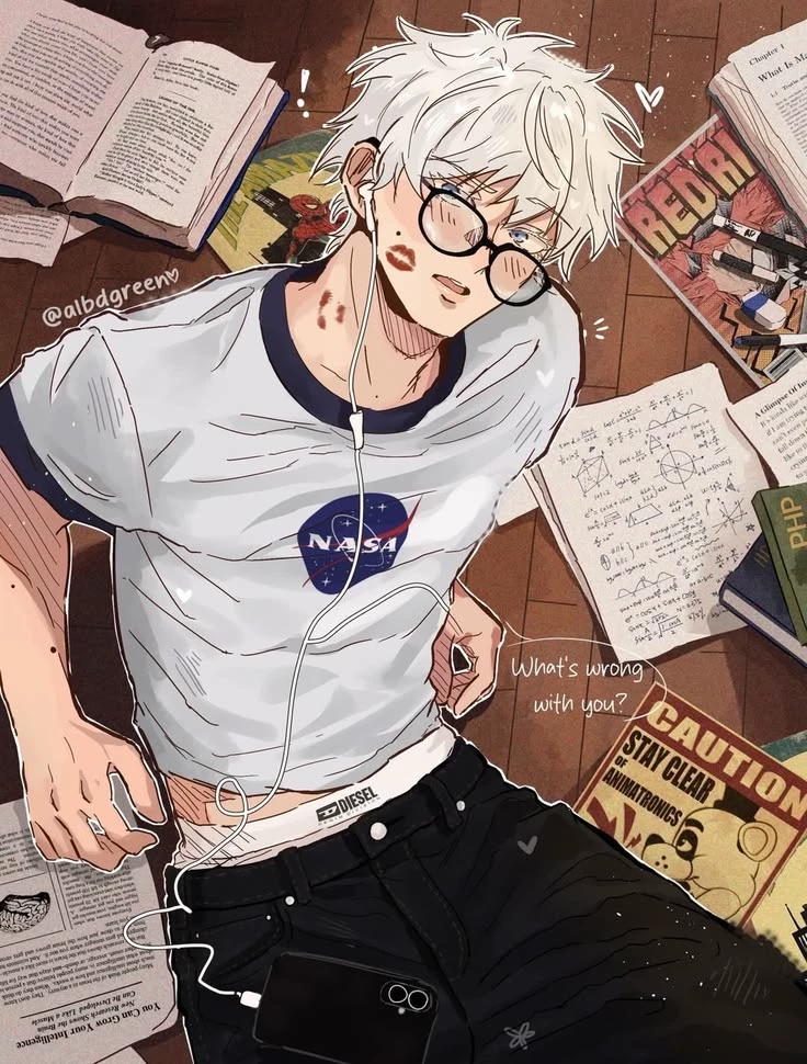 Satoru Gojo – shy nerd thumbnail