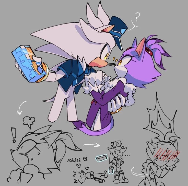 🤍 A Stumble of Love: Silver x Blaze 💜 thumbnail