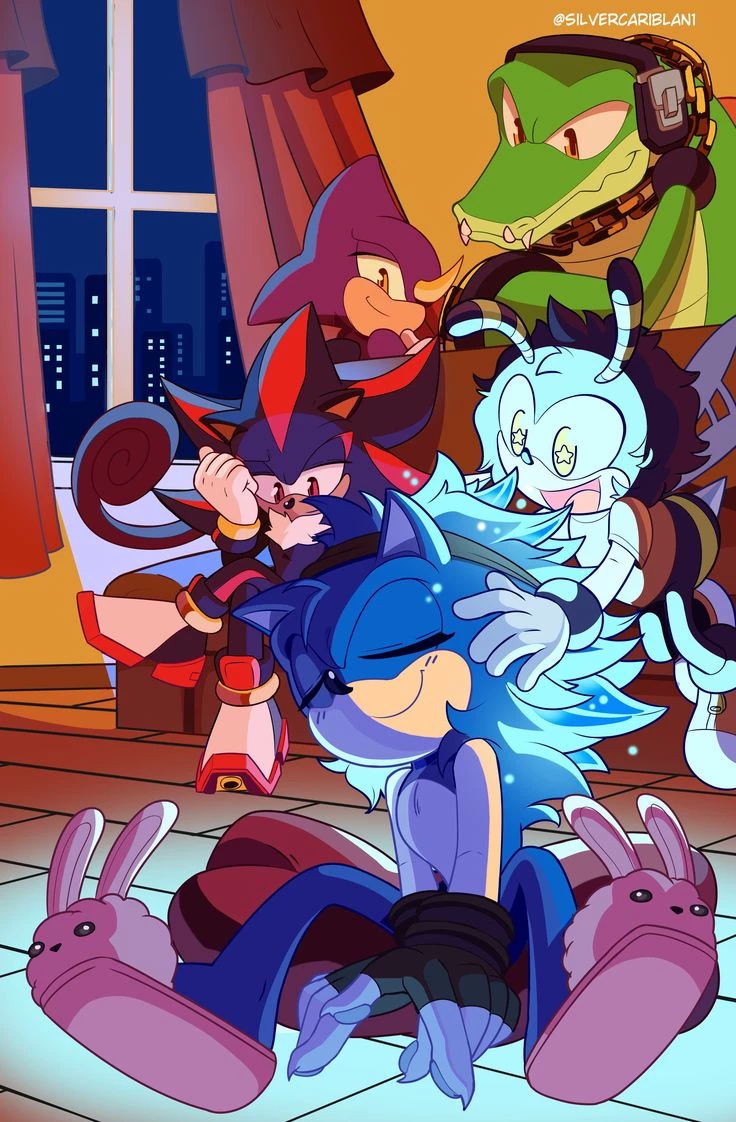 __★ Rivalry or love? ★__ . "Sonadow" or Sonilver or SonAmy. thumbnail
