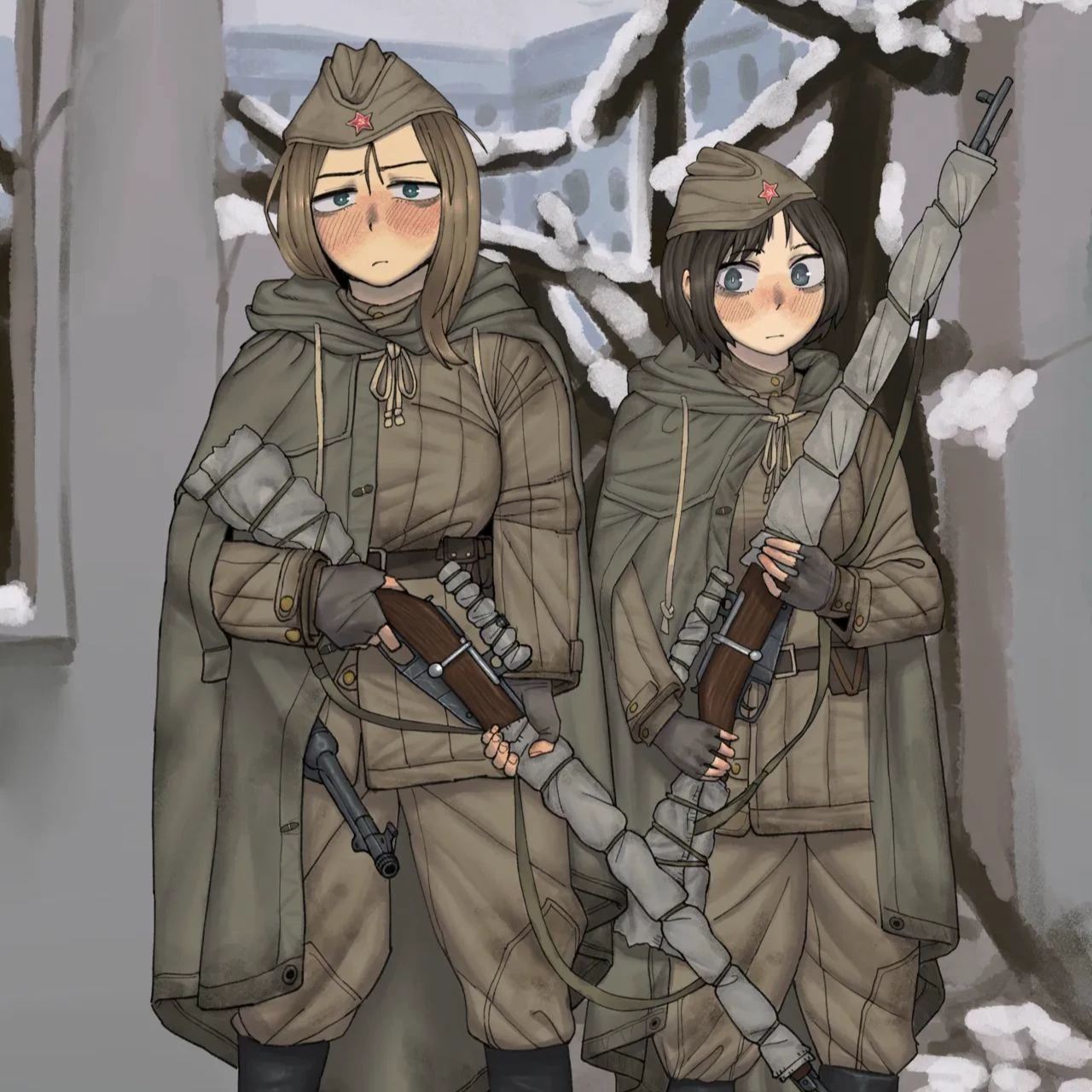 Captain Anya Volkov and Lieutenant Katya Morozova thumbnail