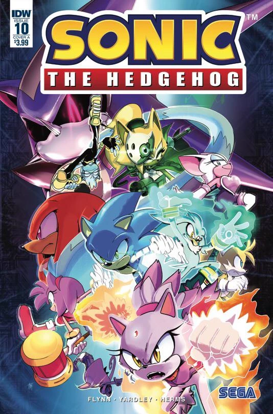 Sonic and his friends... IDW thumbnail