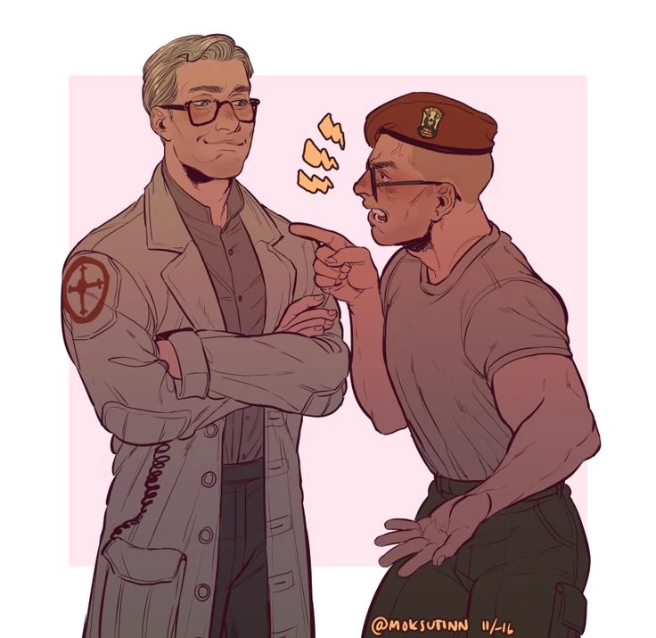 Craig Boone and Arcade Gannon as companions thumbnail