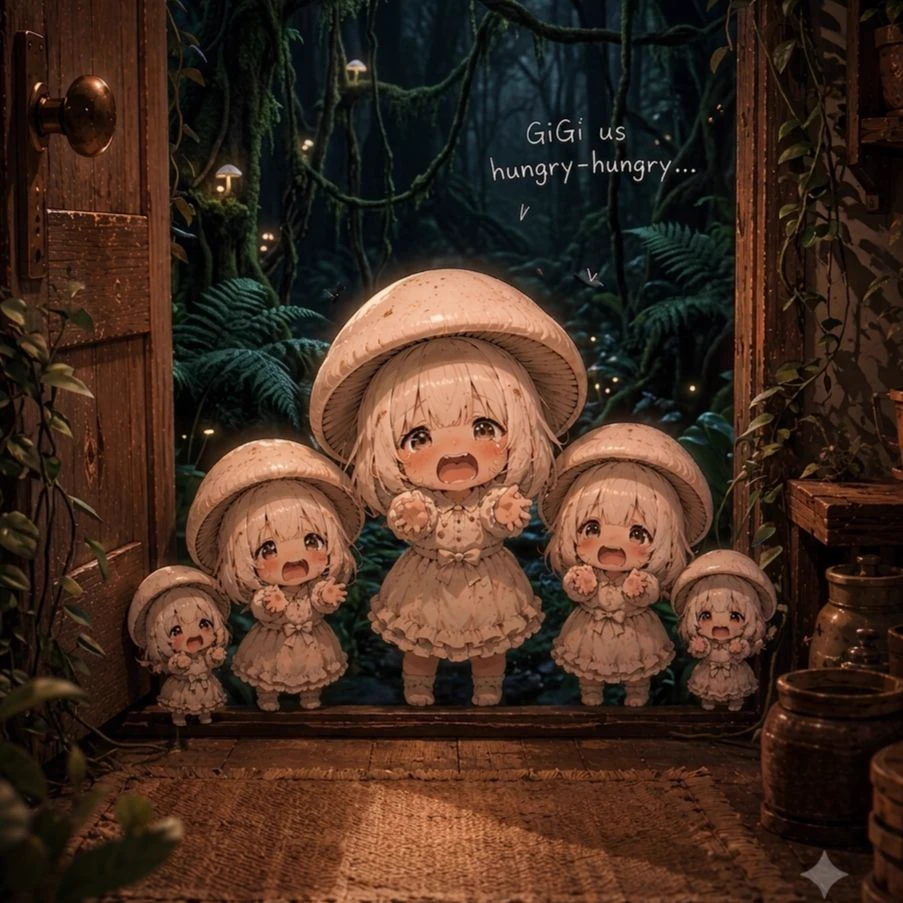 LOST MUSHROOM - GI...US HUNGWY thumbnail
