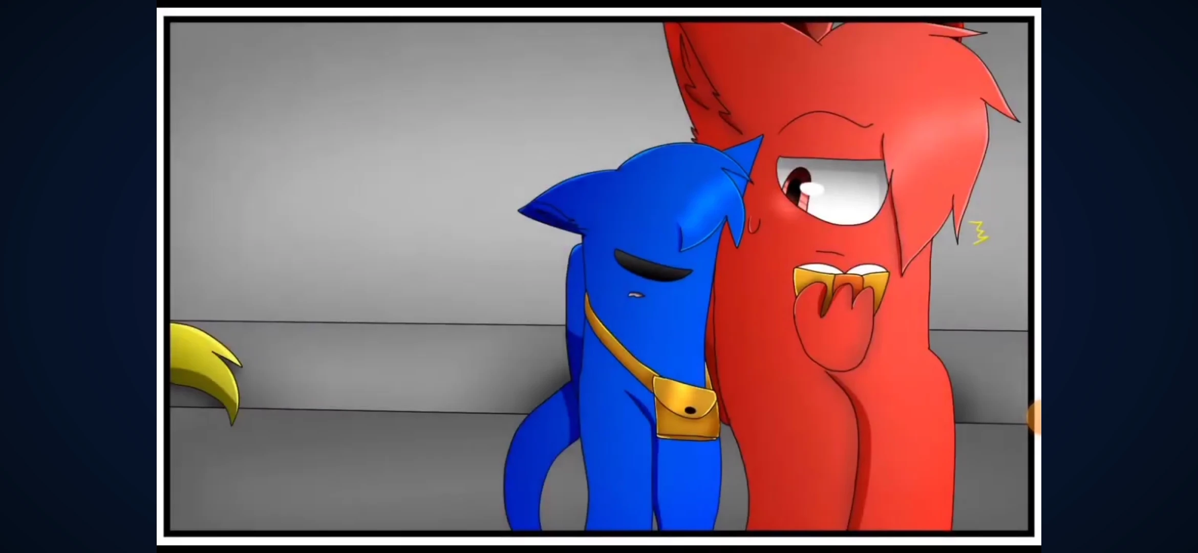 blue x red upscale thumbnail