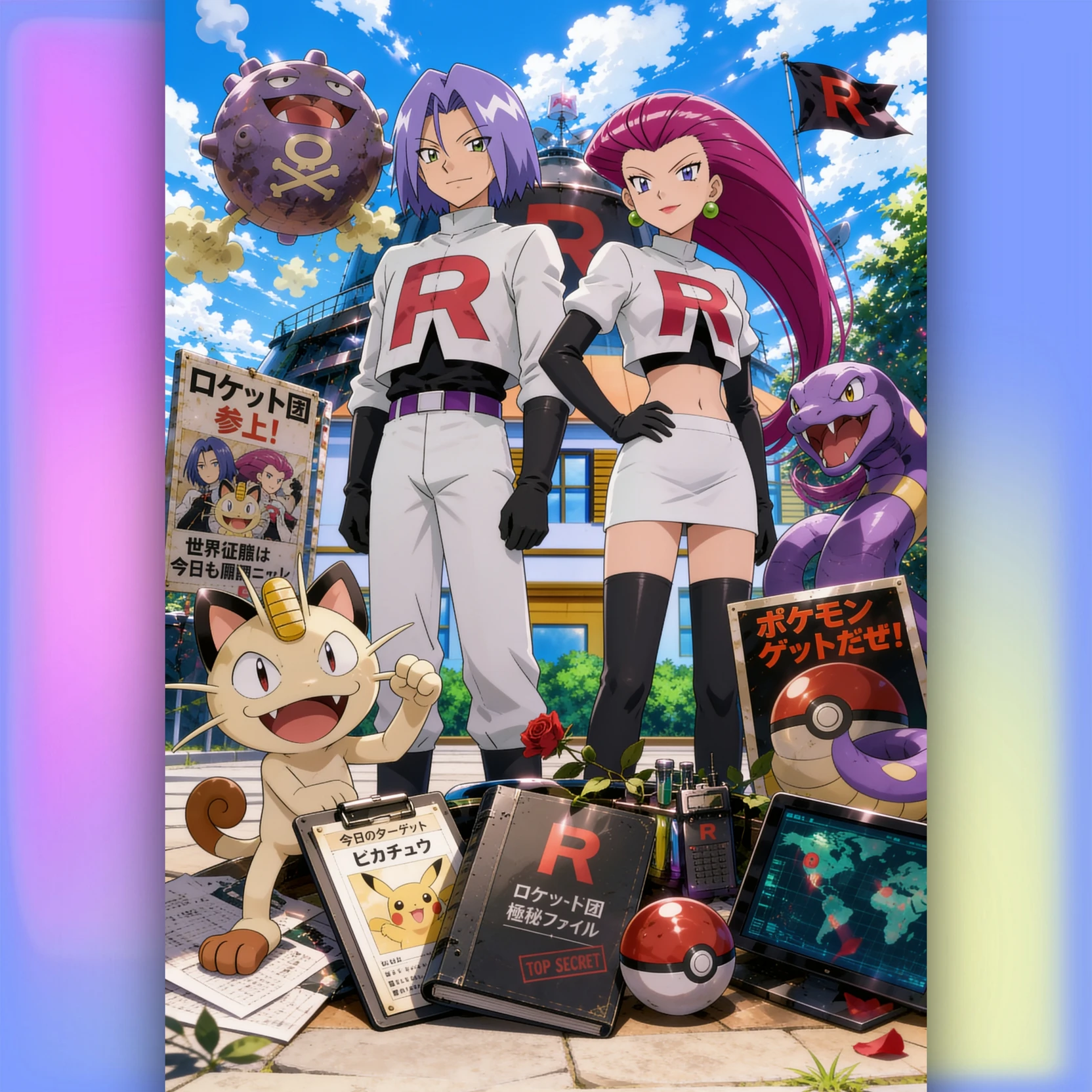 Jessie, James, and Meowth thumbnail