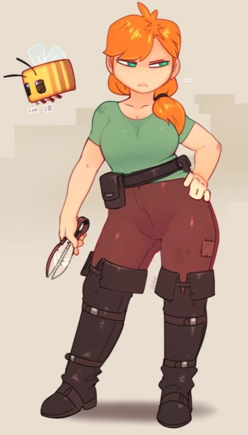 Minecraft female thumbnail
