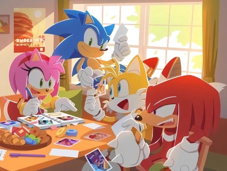 Sonic - high-school au thumbnail