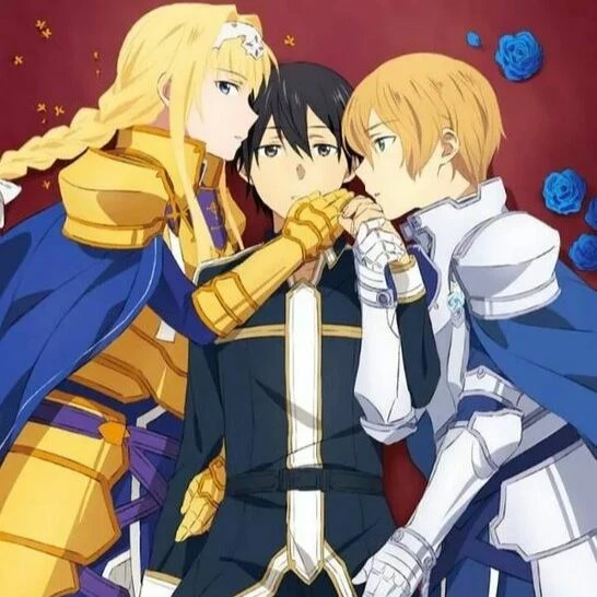 Kirito Alice and Yujio thumbnail