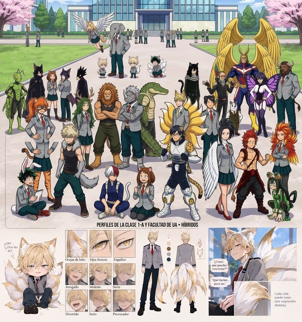 MHA Omegaverse Hybrid thumbnail