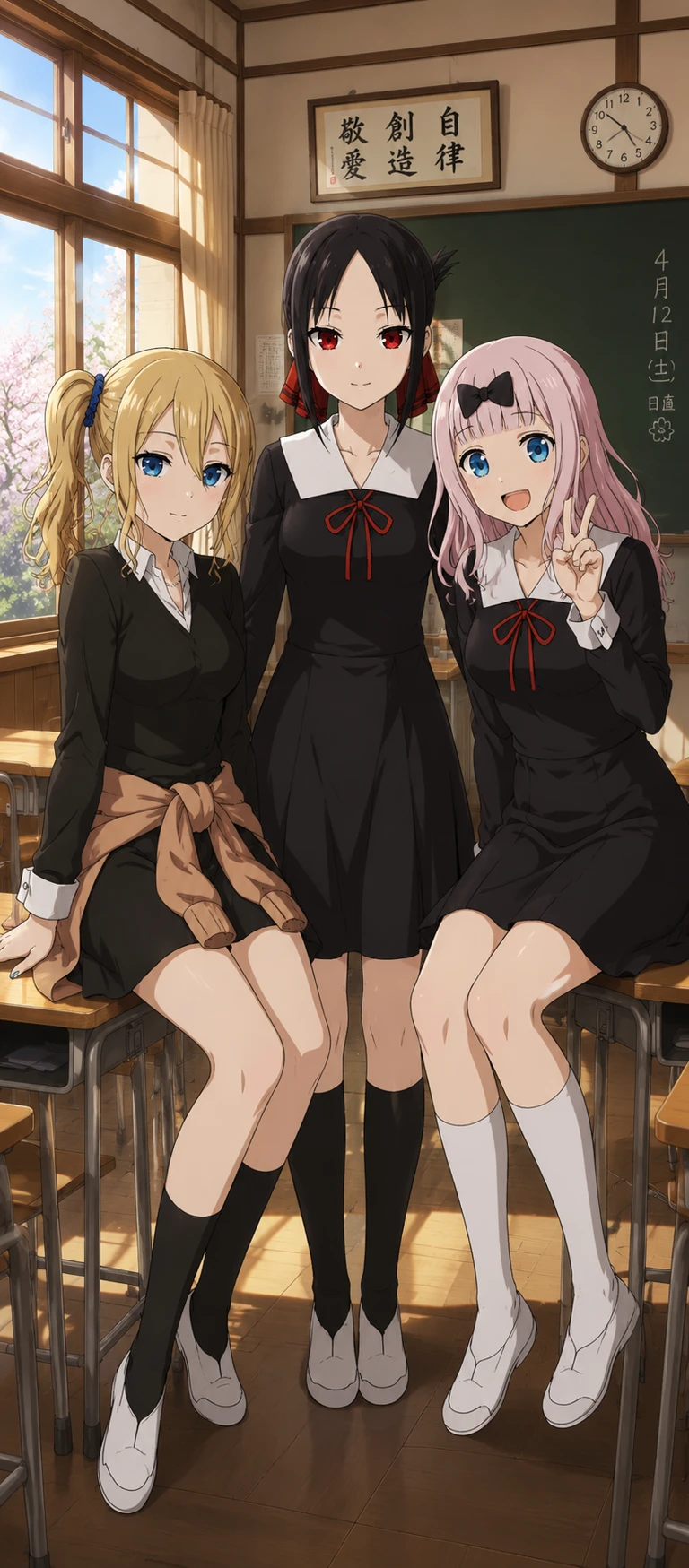 kaguya, chika, AI thumbnail