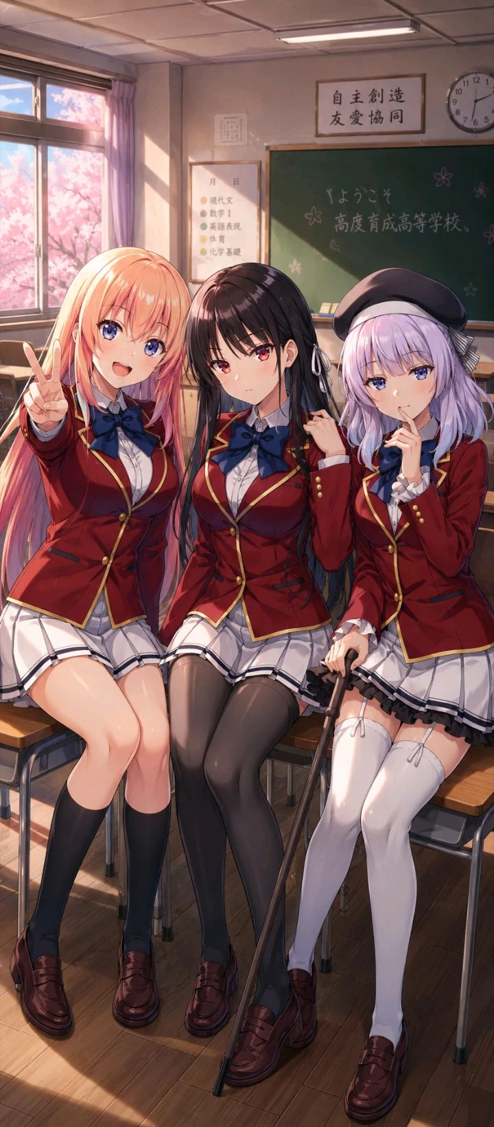 Ichinose, Horikita, Sakayanagi, thumbnail