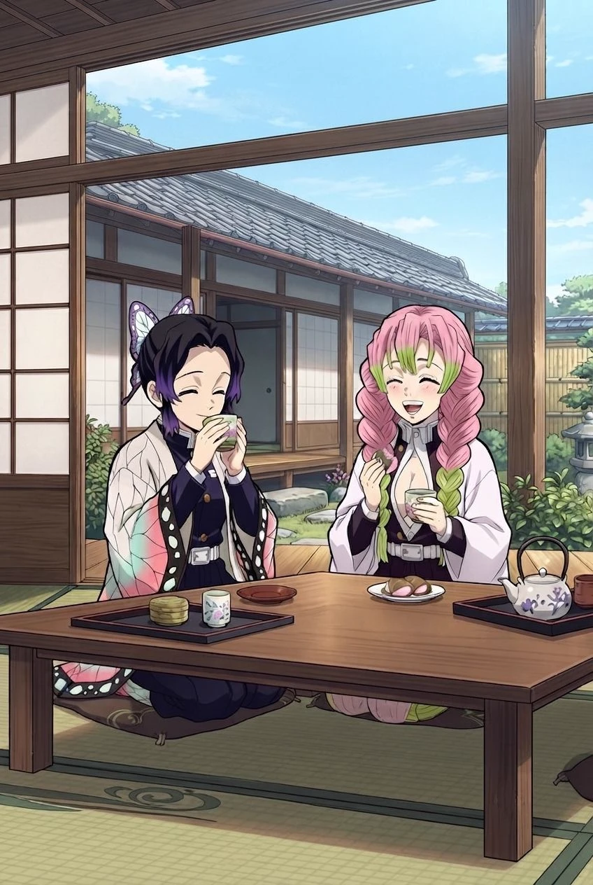 Kocho & Kanroji | 🍵Talk thumbnail