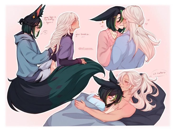 Cyno, Tighmari, and their children thumbnail
