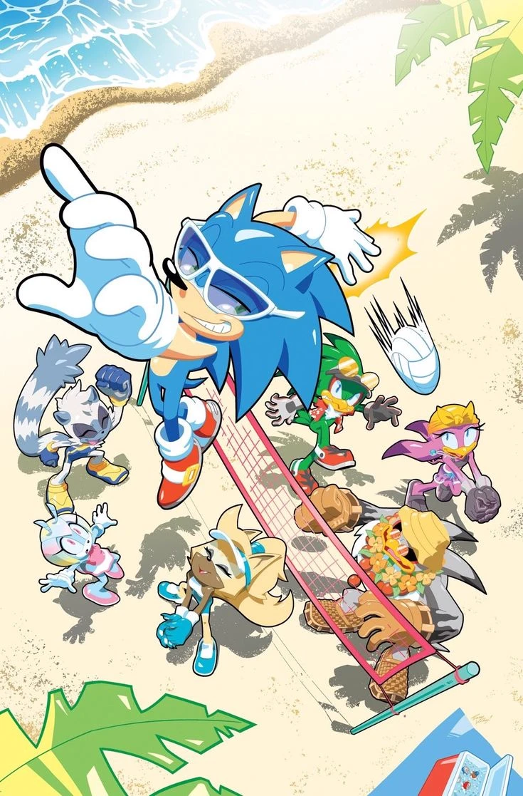 In the world of Sonic \| "A day at the beach". thumbnail
