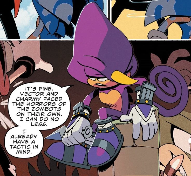Espio the Chameleon...Metal Virus Comic thumbnail