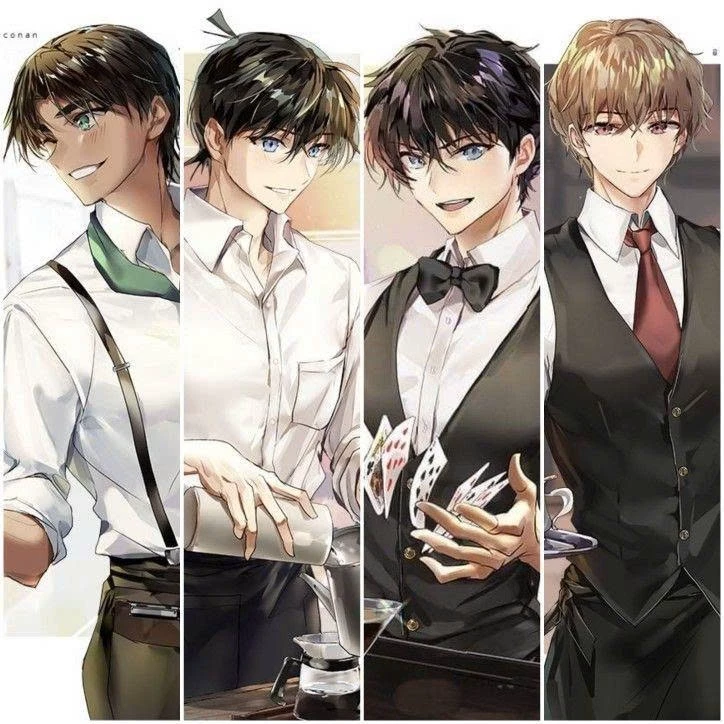 Heiji, Kaito, Hakuba thumbnail