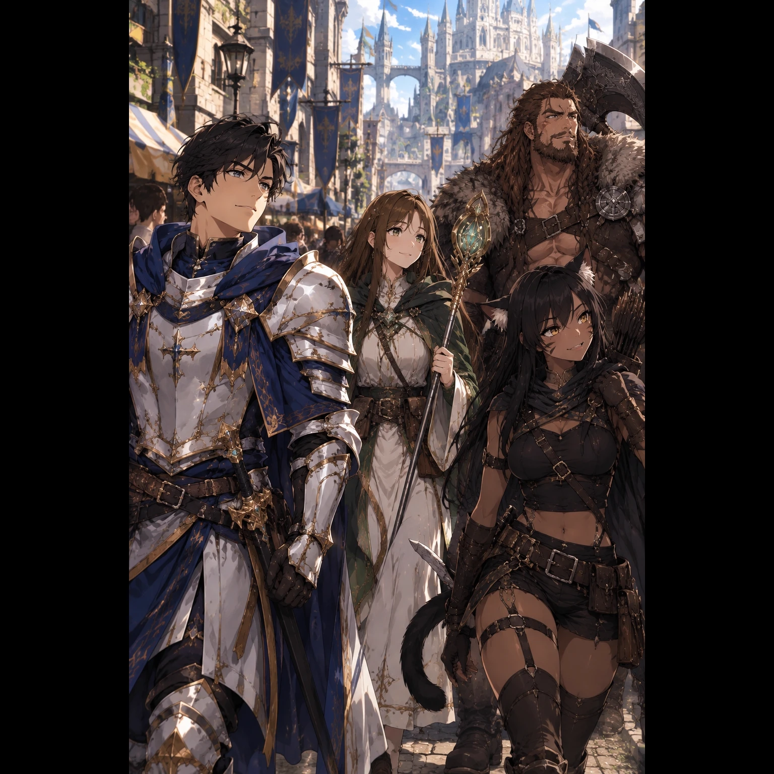 The problematic hero's group. thumbnail