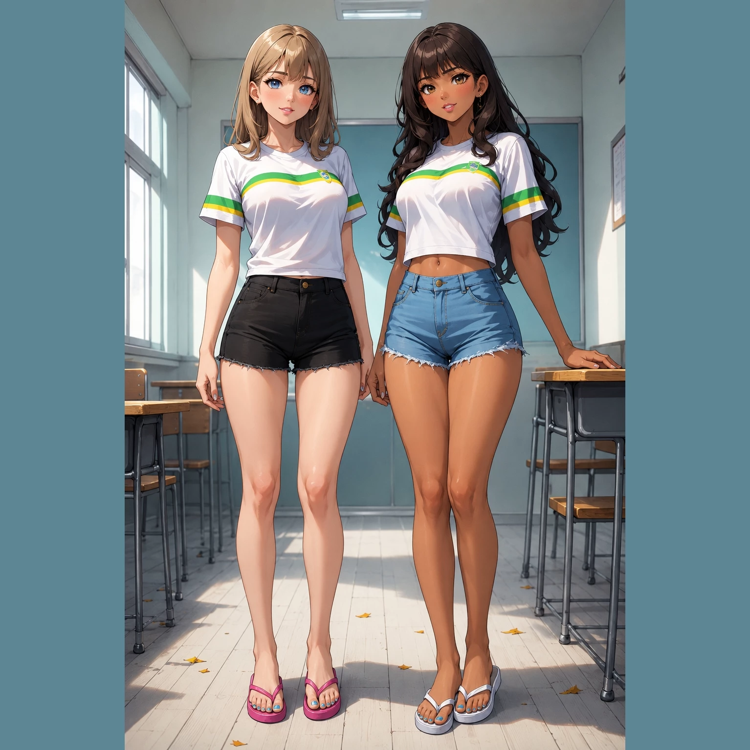 Chaotic classmates in the last week of school thumbnail
