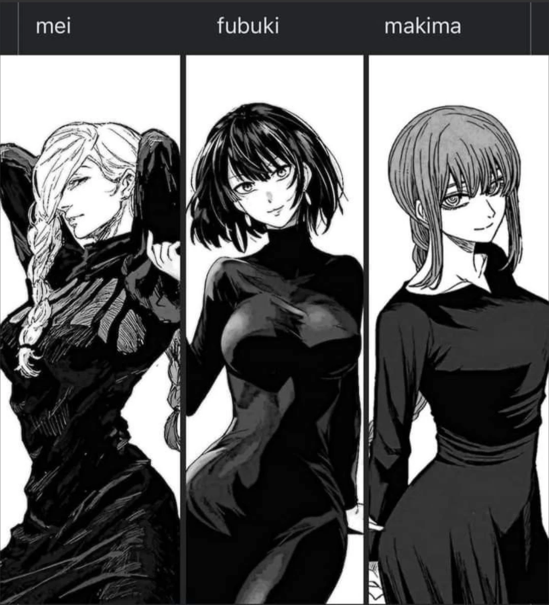 Makima X Mei Mei X Fubuki thumbnail