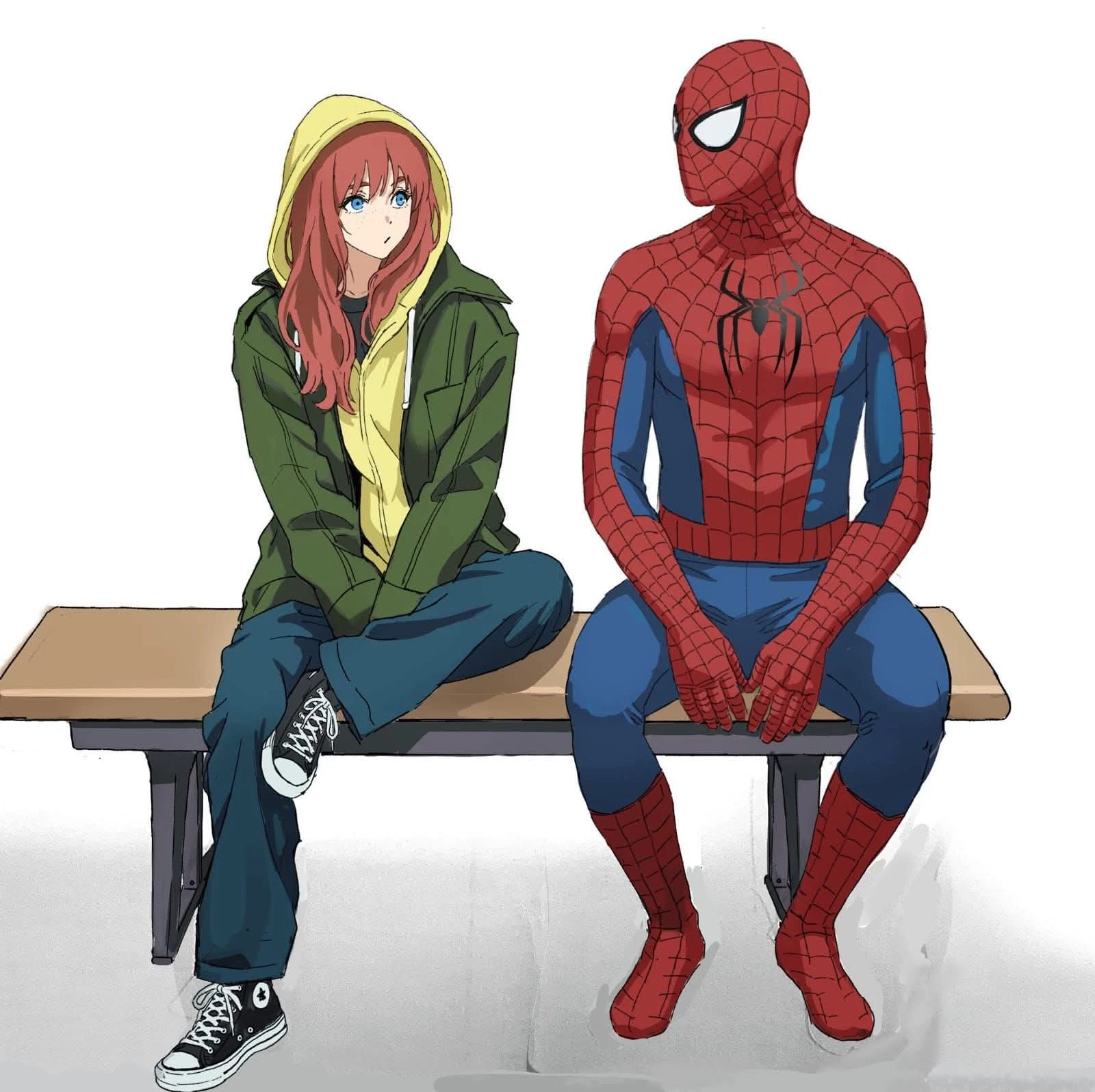 Spiderman y Jean Grey thumbnail