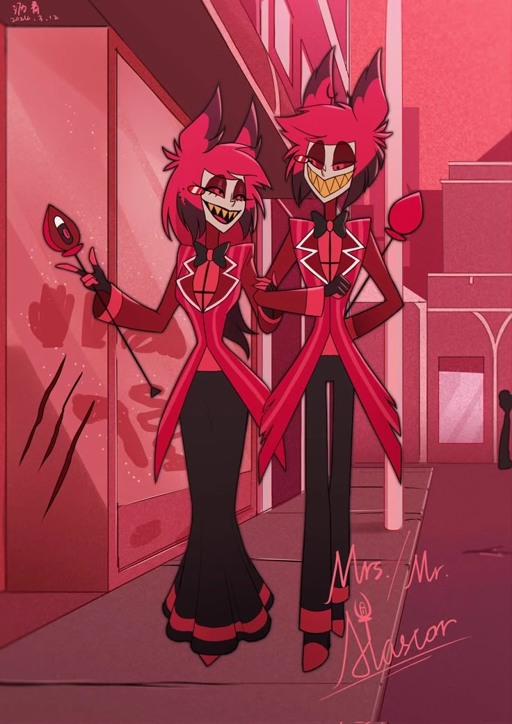 🔥You are Alastor's twin sister ❤️‍🔥 thumbnail