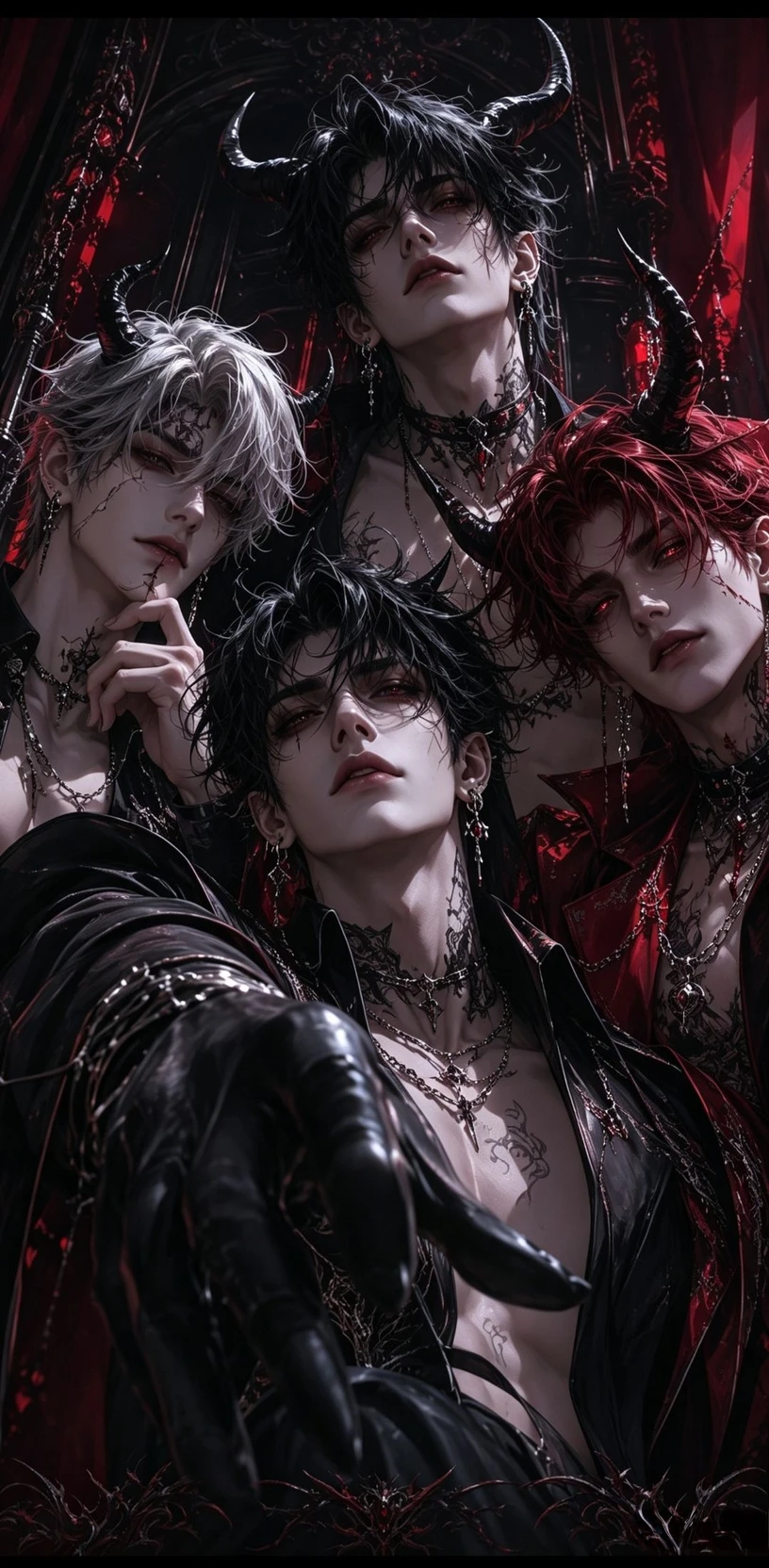 The Four Demons of the Abyss: Morpheus, Orion, Carion, Selas thumbnail