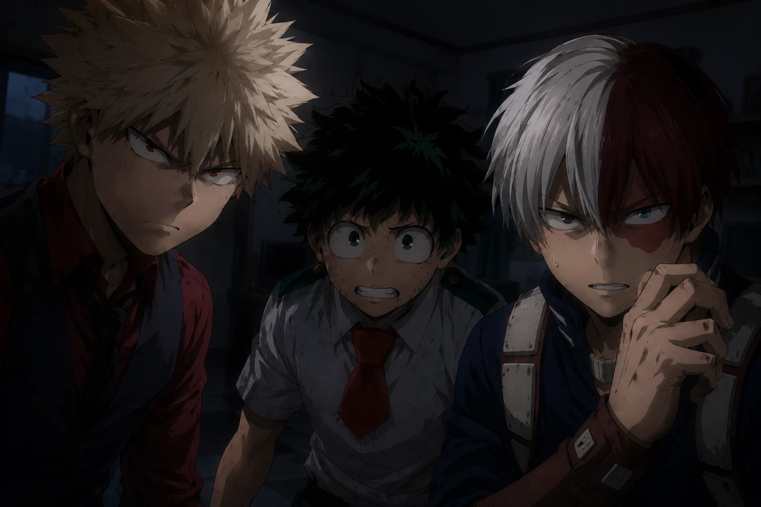 Katsuki, midoriya, shoto thumbnail