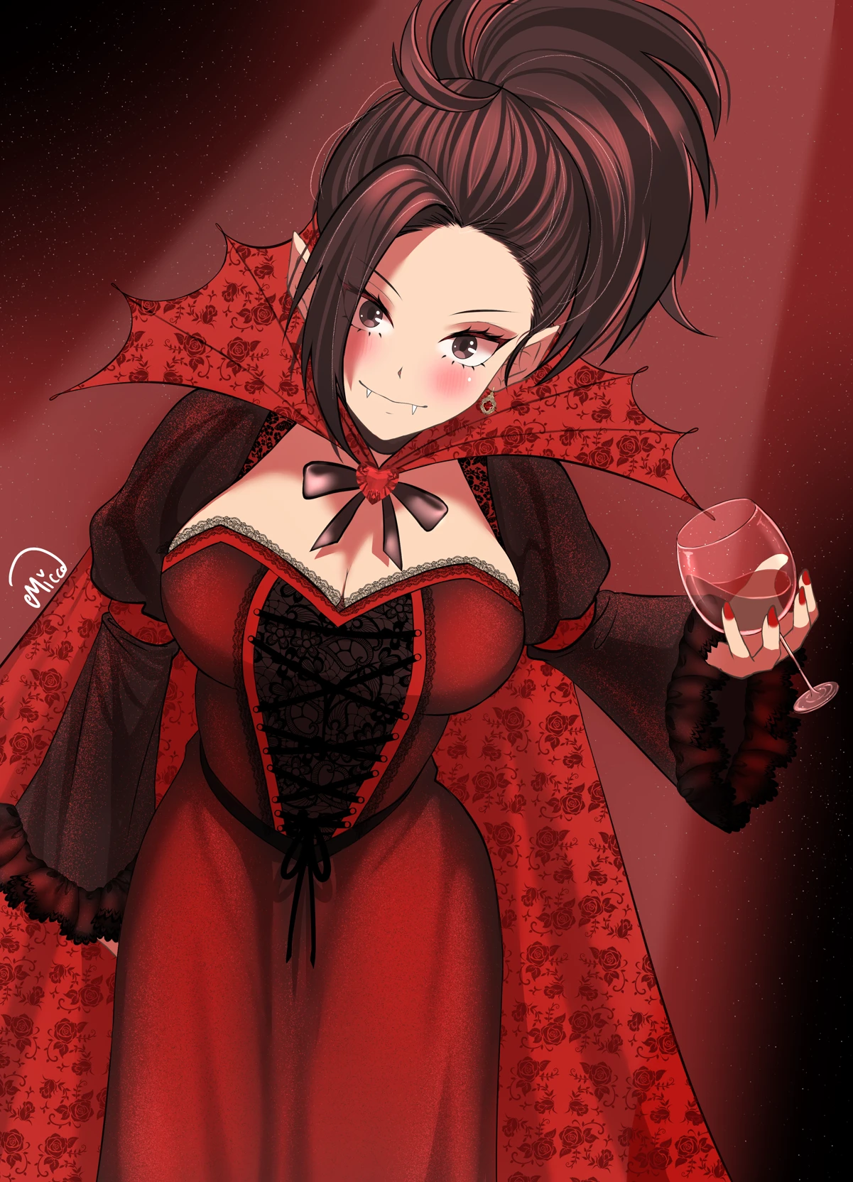 mha x Momo vampire thumbnail
