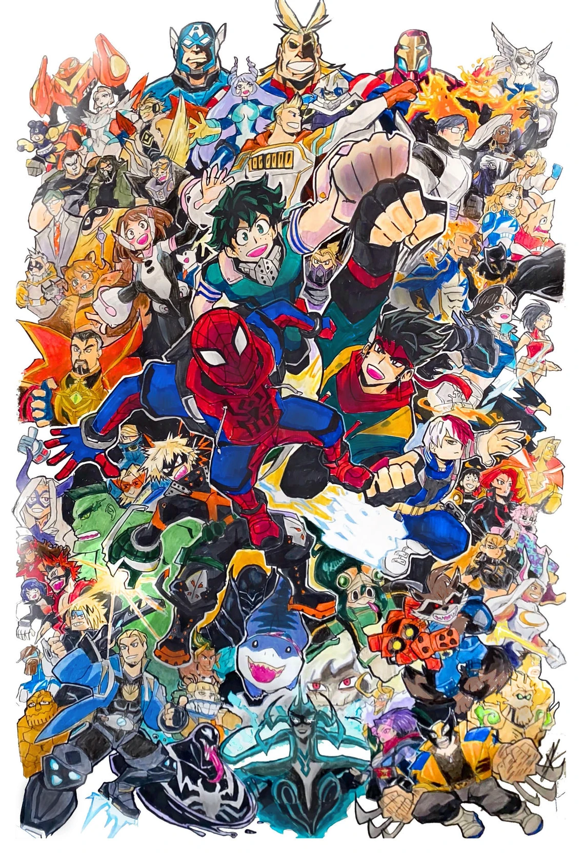 mha x Avengers omegaverse thumbnail