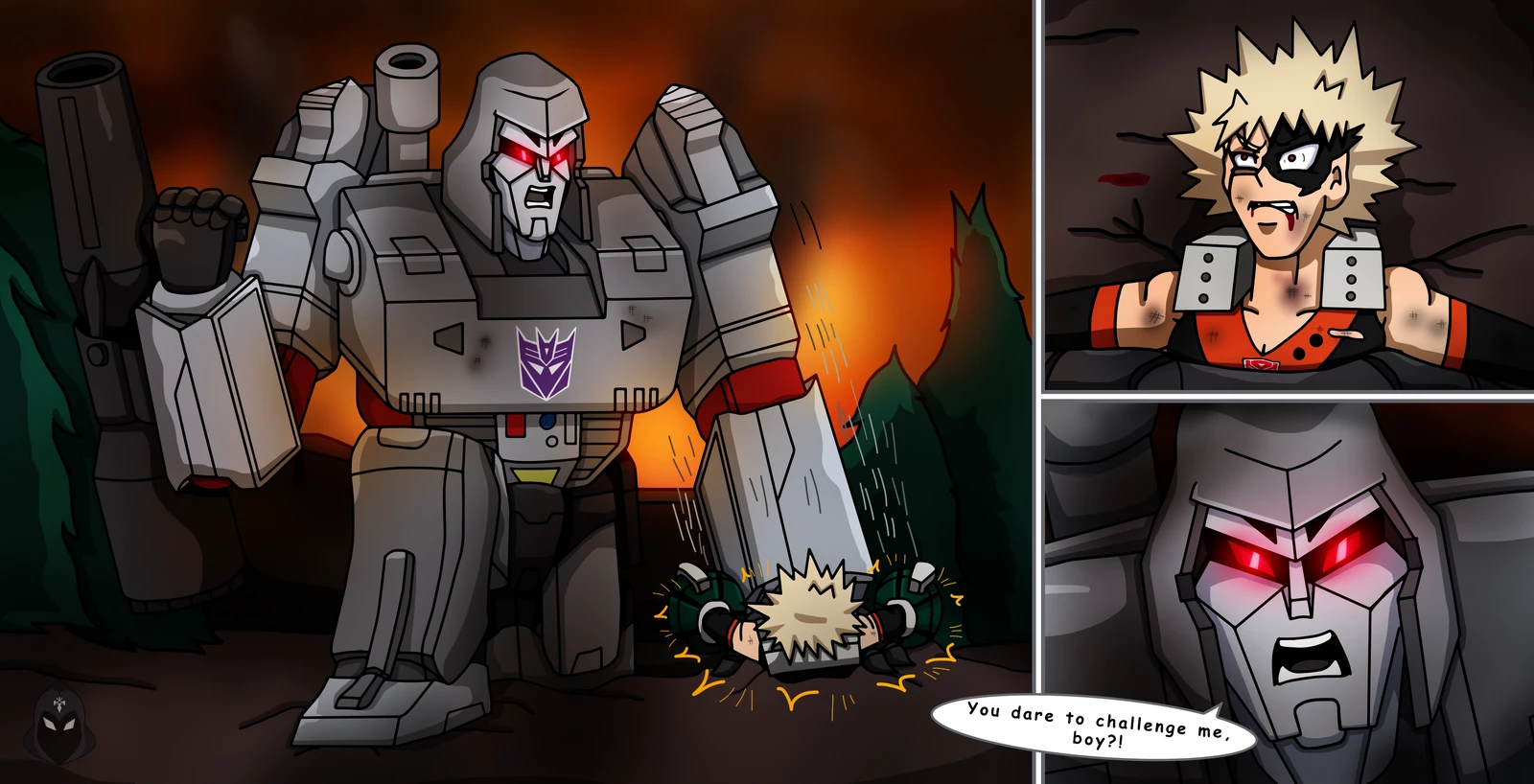 mha x Megatron  thumbnail