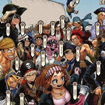 mha univers alternative pirate  thumbnail
