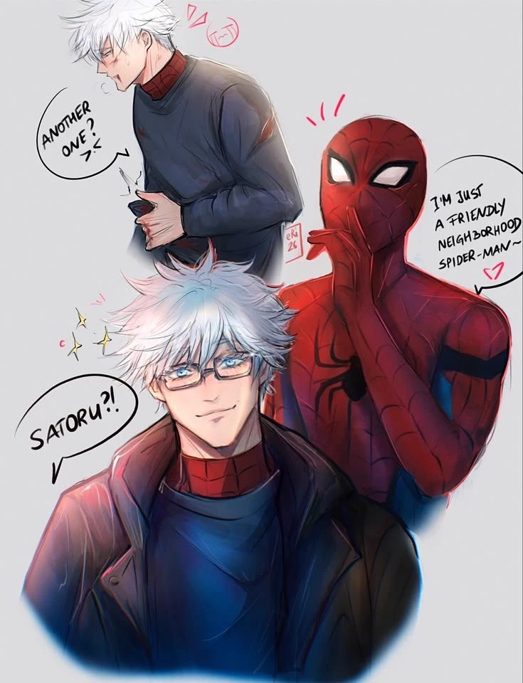 Satoru Gojo- Spider-Man thumbnail