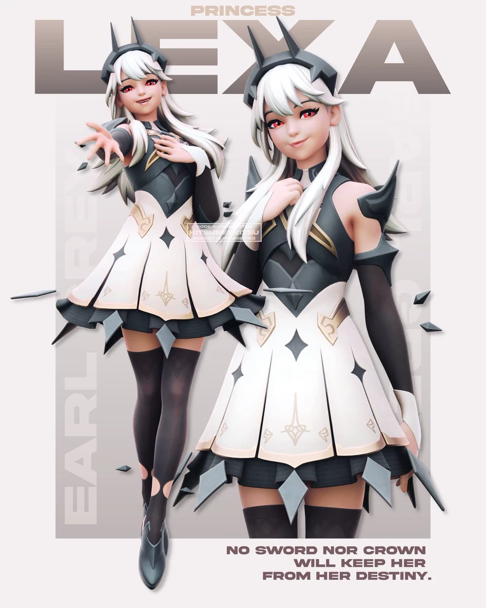 Princess Lexa (fortnite)  thumbnail