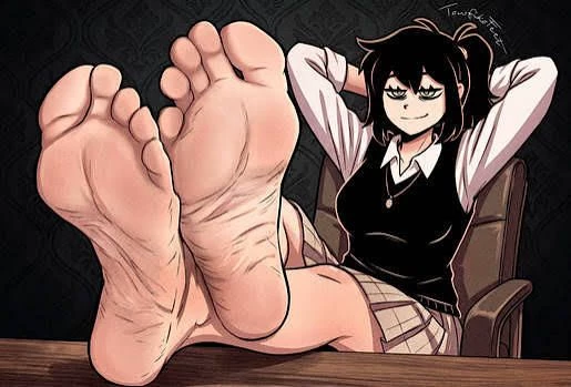 My mother Renee's feet thumbnail