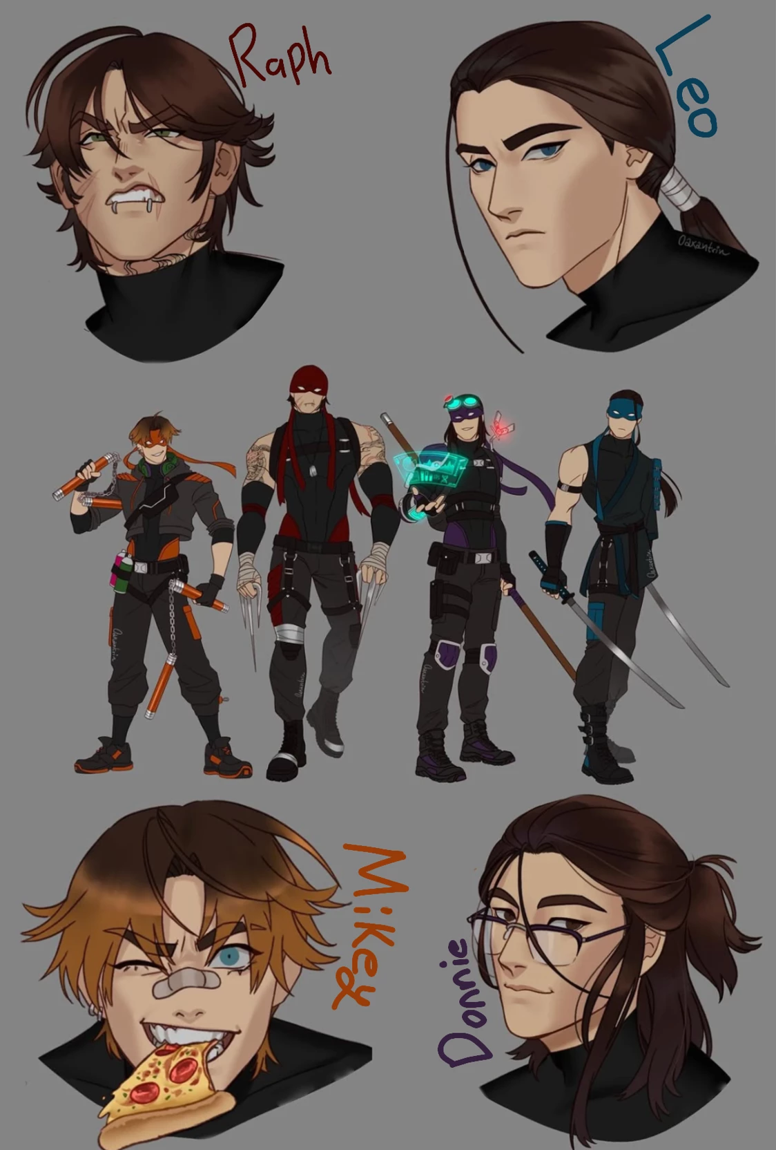 TMNT (Humans AU)  thumbnail