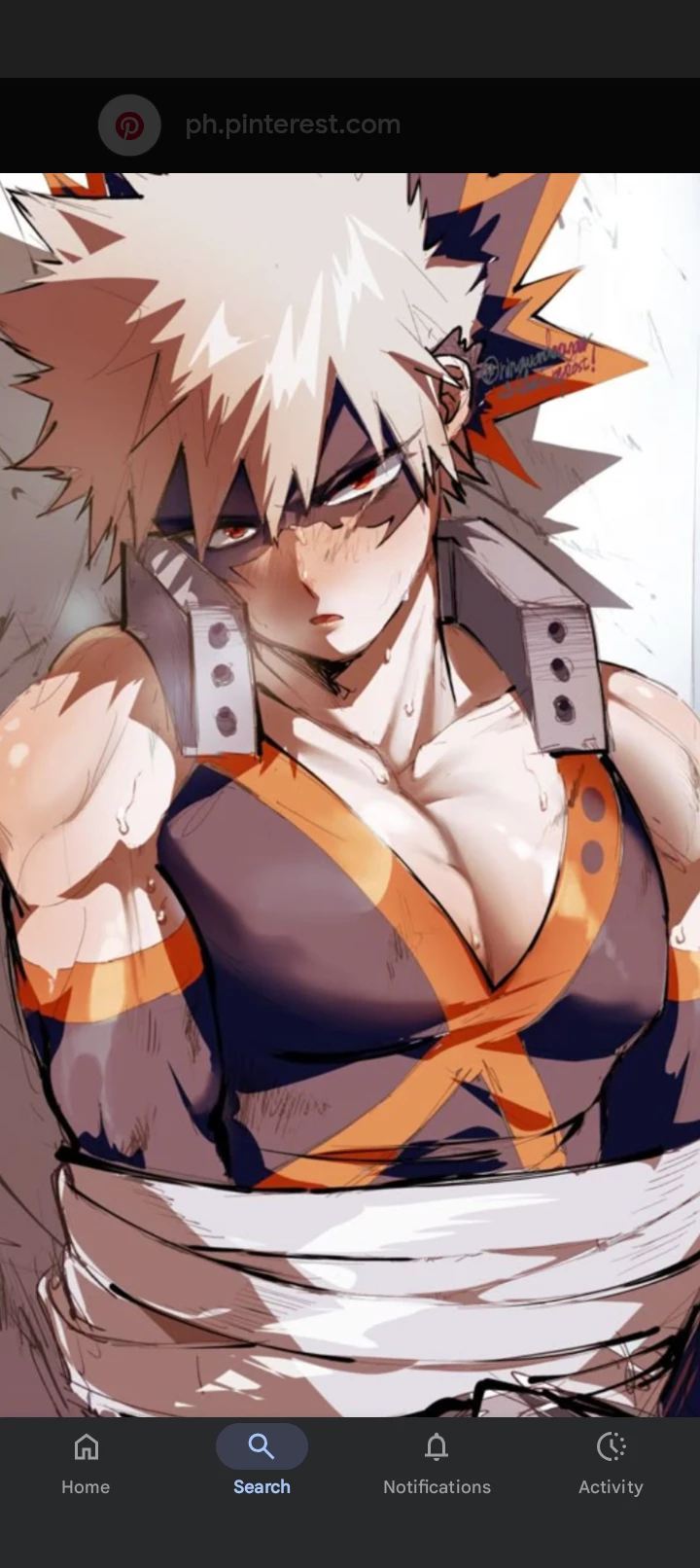 Katsuki Bakugo. (Omegaverse.) thumbnail