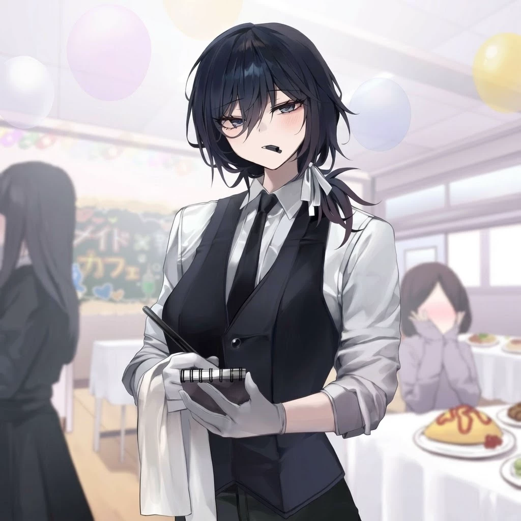 The tomboyish waitress thumbnail