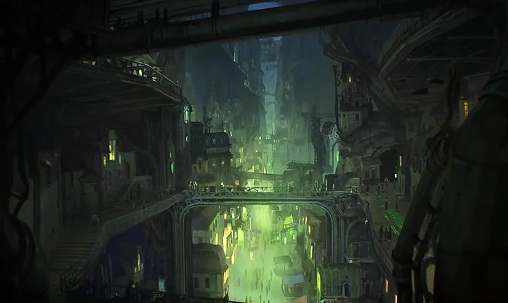 ARCANE \| Zaun City & Piltover City. thumbnail