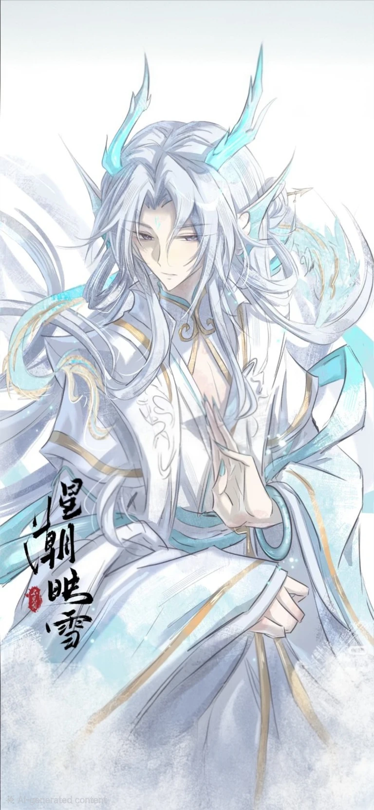 ܀⊹˙┆✽Glacies 𝜗𝜚┆˙⊹܀ೀ - King Ice Hybrid Dragon thumbnail