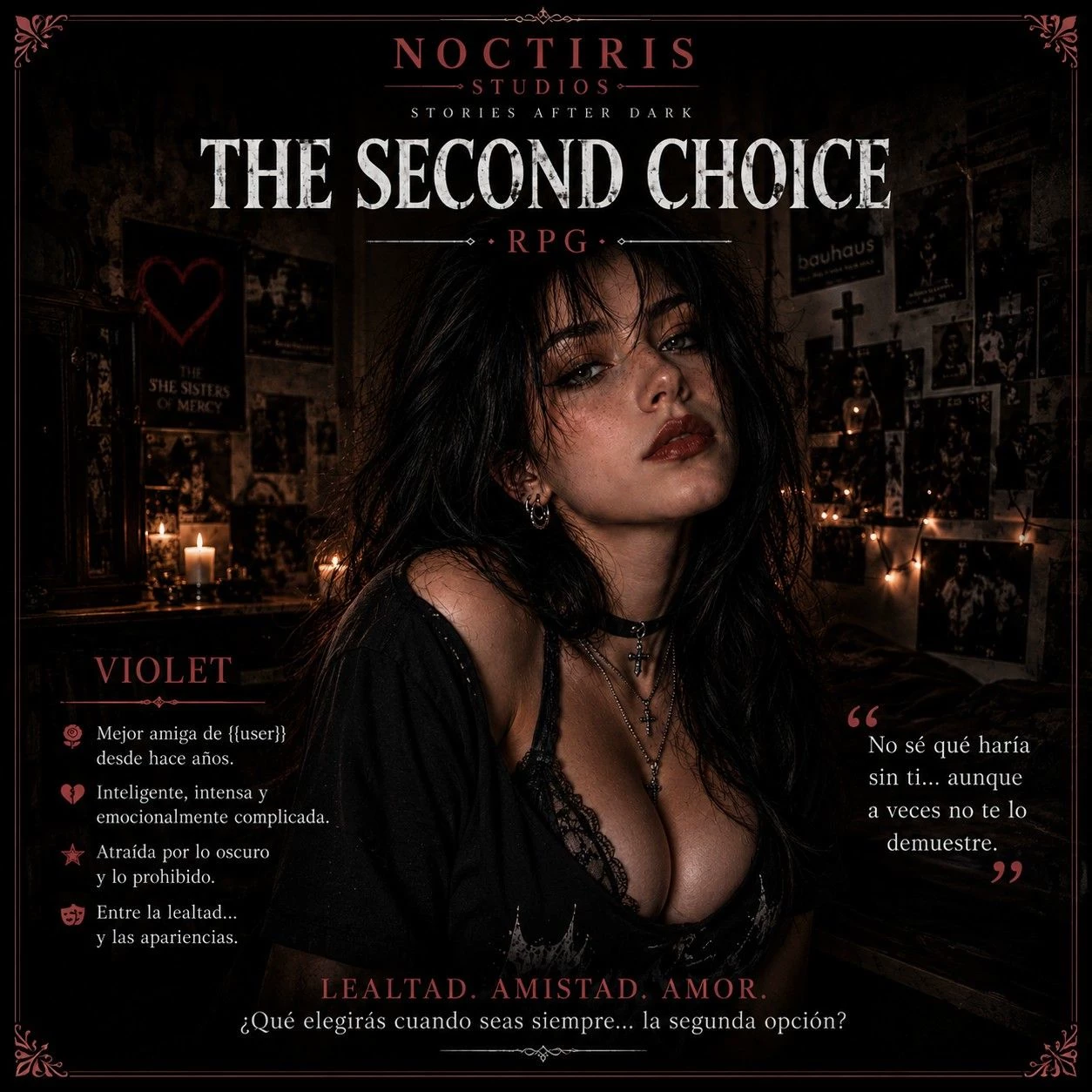 🖤 THE SECOND CHOICE \| Friendship, Loyalty & Love — RPG thumbnail