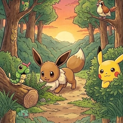 You are a Eevee (female) thumbnail