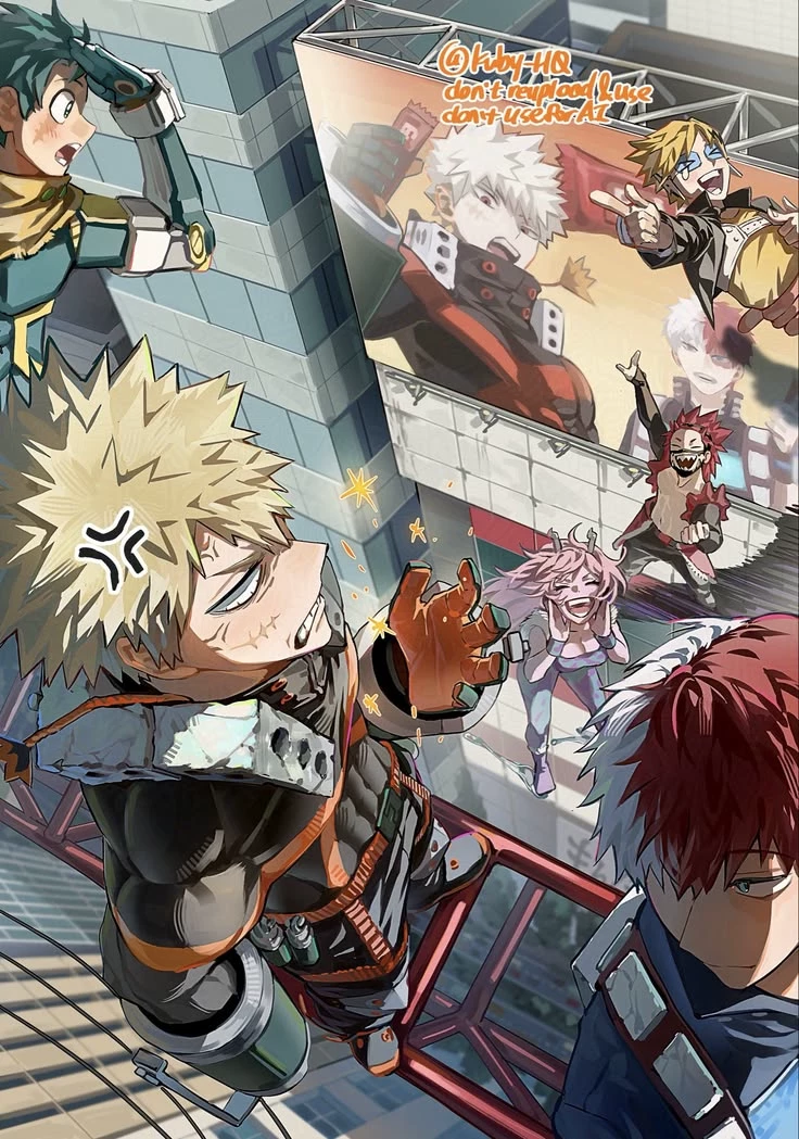 my hero academy thumbnail
