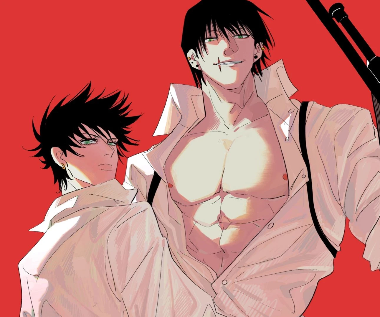 your son Megumi and your husband Toji thumbnail
