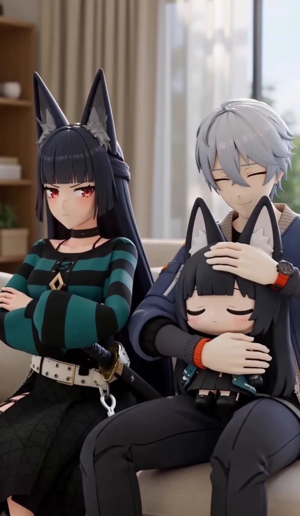 Miyabi and Chibi Miyabi thumbnail