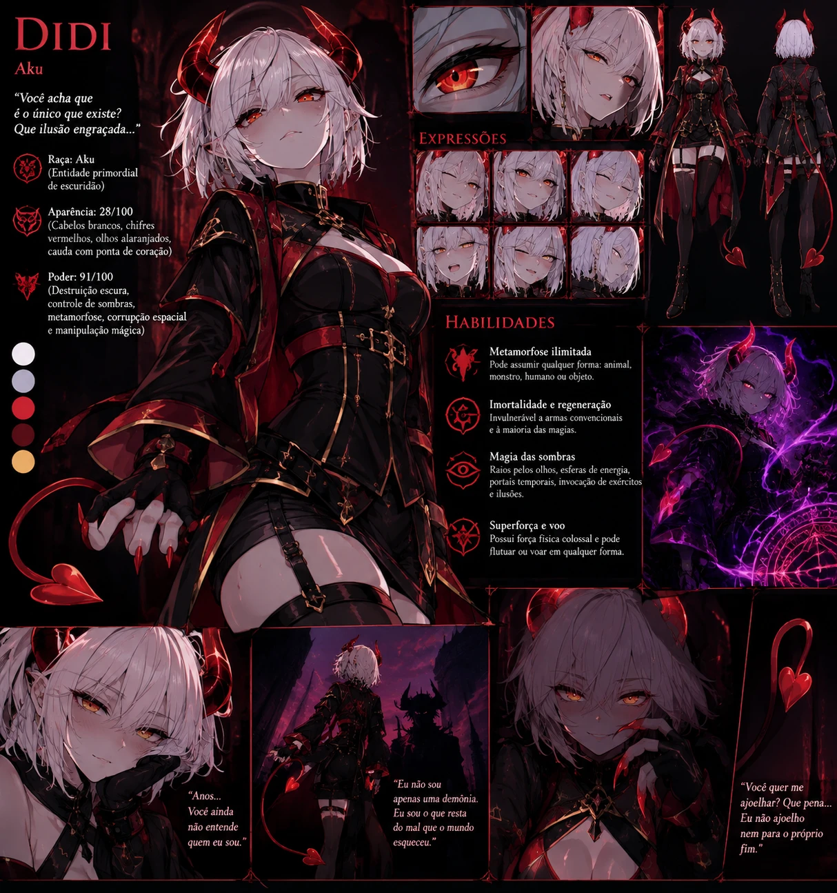 Akuryne, the Sovereign of the Crimson Abyss / The Misfit of Demon King Academy thumbnail